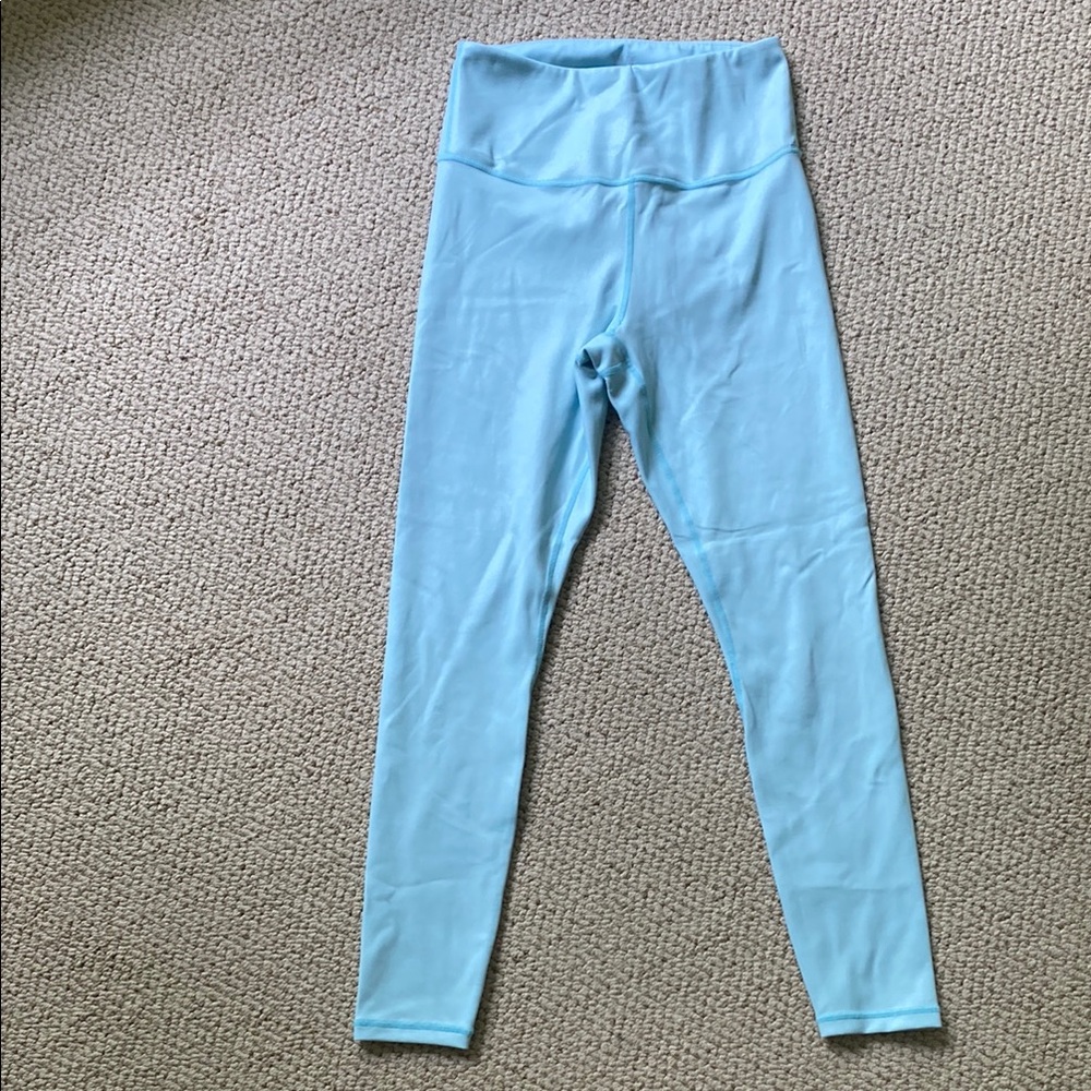 IVL Collective Light Blue High-Waisted Athletic Leggings
